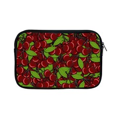 Cherry Pattern Apple Ipad Mini Zipper Cases by Valentinaart