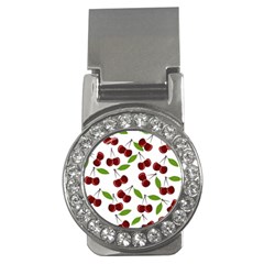 Cherry Pattern Money Clips (cz)  by Valentinaart