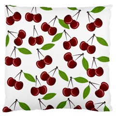 Cherry Pattern Standard Flano Cushion Case (two Sides) by Valentinaart