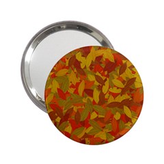 Orange Autumn 2 25  Handbag Mirrors by Valentinaart