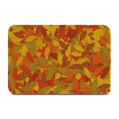 Orange Autumn Plate Mats by Valentinaart