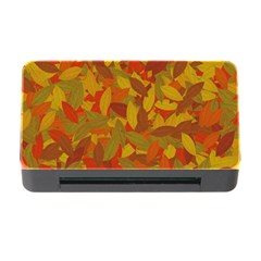 Orange Autumn Memory Card Reader With Cf by Valentinaart