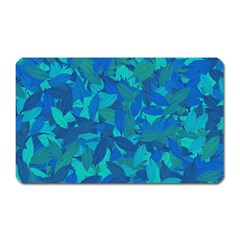 Blue Autumn Magnet (rectangular) by Valentinaart