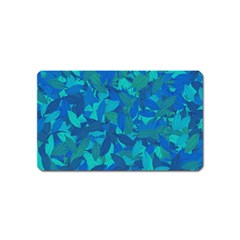 Blue Autumn Magnet (name Card) by Valentinaart