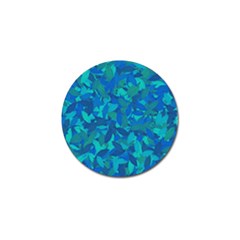 Blue Autumn Golf Ball Marker (4 Pack) by Valentinaart