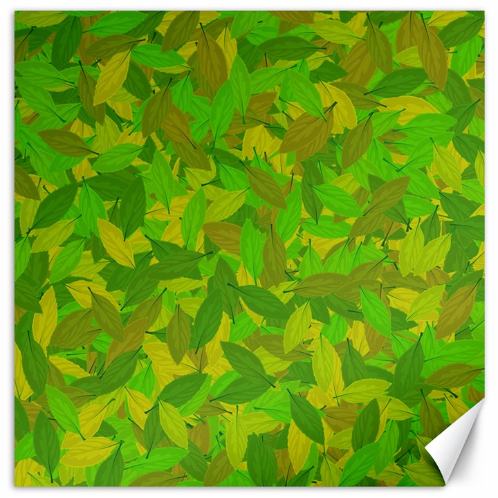 Green autumn Canvas 20  x 20  