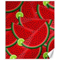 Watermelon Slices Canvas 20  X 24   by Valentinaart