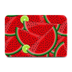 Watermelon Slices Plate Mats by Valentinaart