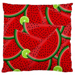 Watermelon Slices Standard Flano Cushion Case (one Side) by Valentinaart