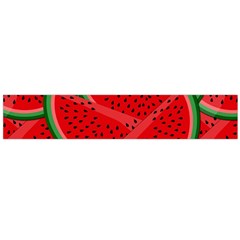 Watermelon Slices Flano Scarf (large) by Valentinaart