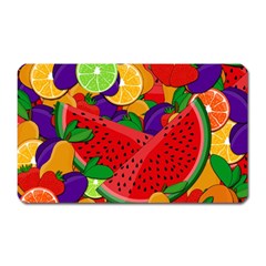 Summer Fruits Magnet (rectangular) by Valentinaart