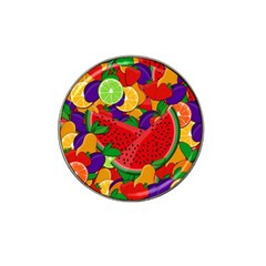 Summer Fruits Hat Clip Ball Marker (4 Pack) by Valentinaart