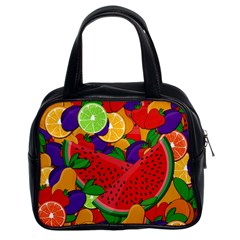 Summer Fruits Classic Handbags (2 Sides) by Valentinaart