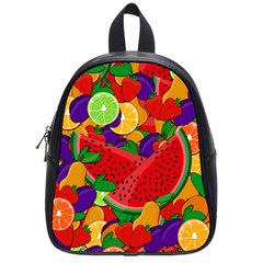 Summer Fruits School Bags (small)  by Valentinaart