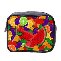 Summer Fruits Mini Toiletries Bag 2-side by Valentinaart