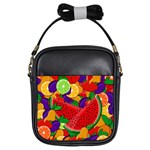 Summer fruits Girls Sling Bags Front