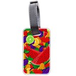 Summer fruits Luggage Tags (Two Sides) Back