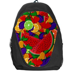 Summer Fruits Backpack Bag by Valentinaart