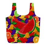 Summer fruits Full Print Recycle Bags (L)  Front