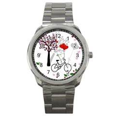 Love Design Sport Metal Watch by Valentinaart