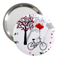 Love Design 3  Handbag Mirrors by Valentinaart