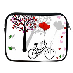 Love Design Apple Ipad 2/3/4 Zipper Cases by Valentinaart