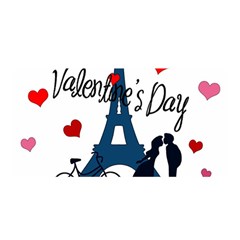 Valentine s Day - Paris Satin Wrap by Valentinaart