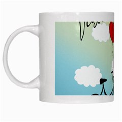 Daydream  White Mugs by Valentinaart