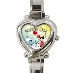 Daydream  Heart Italian Charm Watch by Valentinaart