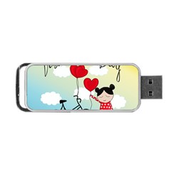 Daydream  Portable Usb Flash (one Side) by Valentinaart