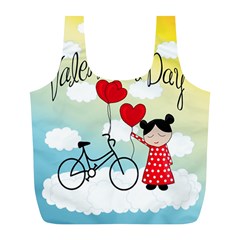 Daydream  Full Print Recycle Bags (l)  by Valentinaart