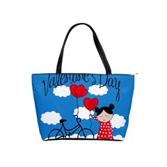 Girls Daydream Shoulder Handbags by Valentinaart