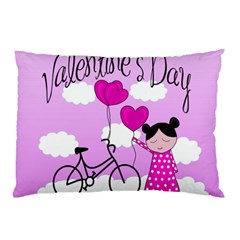 Pink Daydream  Pillow Case (two Sides) by Valentinaart