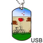 Secret love Dog Tag USB Flash (One Side) Front