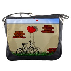 Secret Love Messenger Bags by Valentinaart