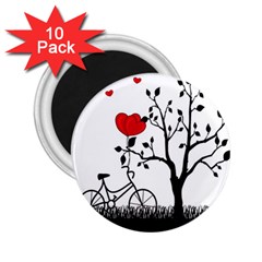 Love Hill 2 25  Magnets (10 Pack)  by Valentinaart