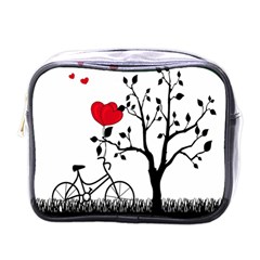 Love Hill Mini Toiletries Bags by Valentinaart