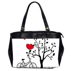 Love Hill Office Handbags (2 Sides)  by Valentinaart