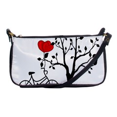 Love Hill Shoulder Clutch Bags by Valentinaart