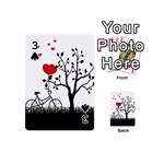 Love Hill Playing Cards 54 (Mini)  Front - Spade3