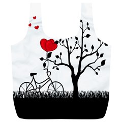 Love Hill Full Print Recycle Bags (l)  by Valentinaart