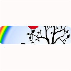 Love Hill - Rainbow Large Bar Mats by Valentinaart