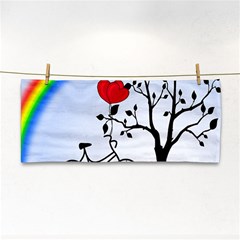 Love Hill - Rainbow Cosmetic Storage Cases by Valentinaart