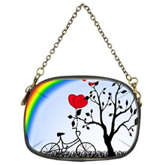 Love Hill - Rainbow Chain Purses (two Sides)  by Valentinaart