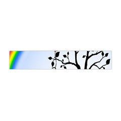 Love Hill - Rainbow Flano Scarf (mini) by Valentinaart