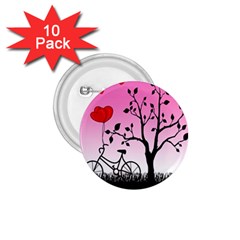 Love Sunrise 1 75  Buttons (10 Pack) by Valentinaart