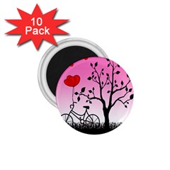 Love Sunrise 1 75  Magnets (10 Pack)  by Valentinaart