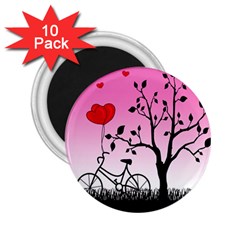 Love Sunrise 2 25  Magnets (10 Pack)  by Valentinaart