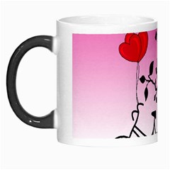 Love Sunrise Morph Mugs by Valentinaart