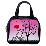 Love sunrise Classic Handbags (2 Sides) Back